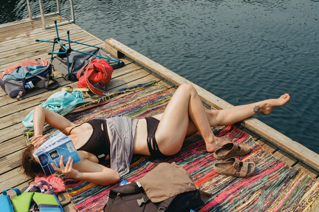 Salmon jumping season